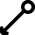 Arrow Left Circle 319 SVG Icon